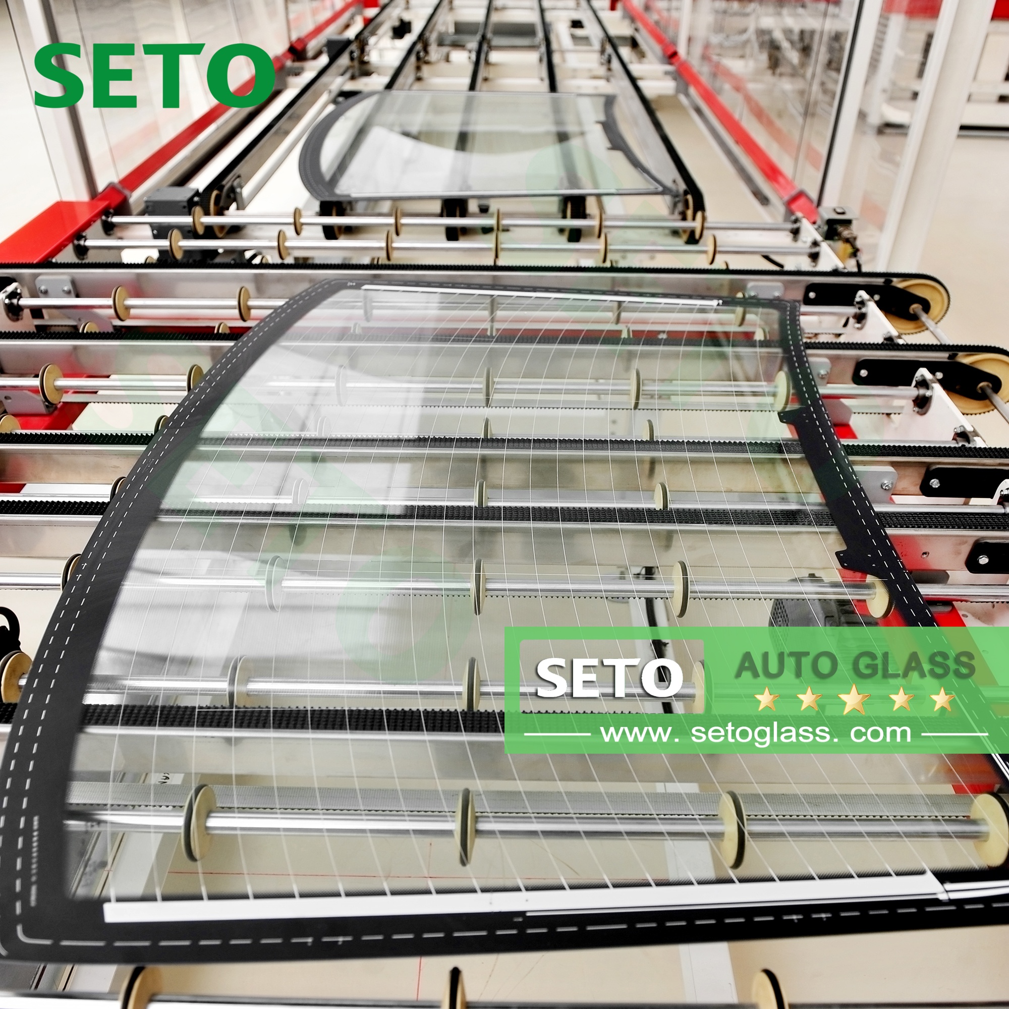 กระจกกระจกหน้ารถอัตโนมัติ Dot Parabirsas Nissan Windshield Glass สำหรับ Toyota Vitz