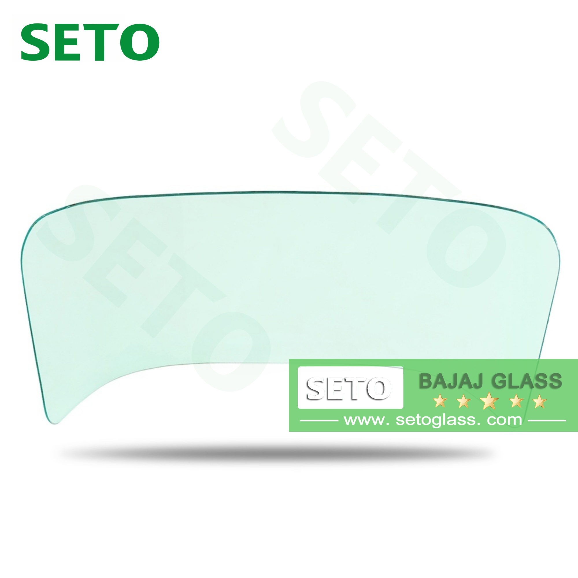 Bajaj Bajaj Three Wheeler Tricyle Windshield Glass Bajaj 225 กระจกหน้ารถ 