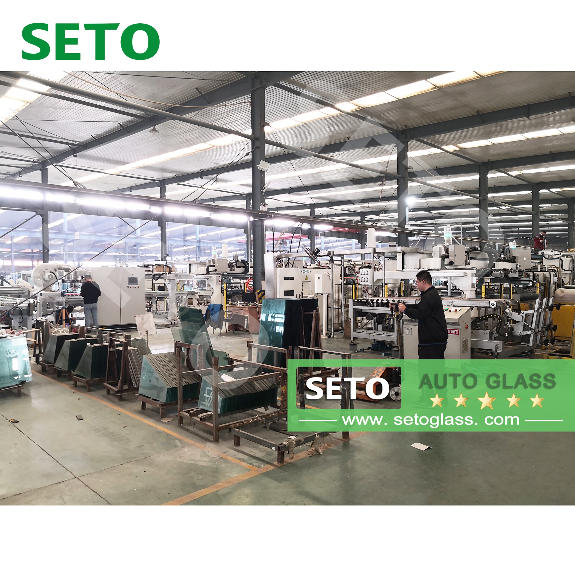 แก้วกระจกหน้ารถเชฟโรเลตด้านหน้า