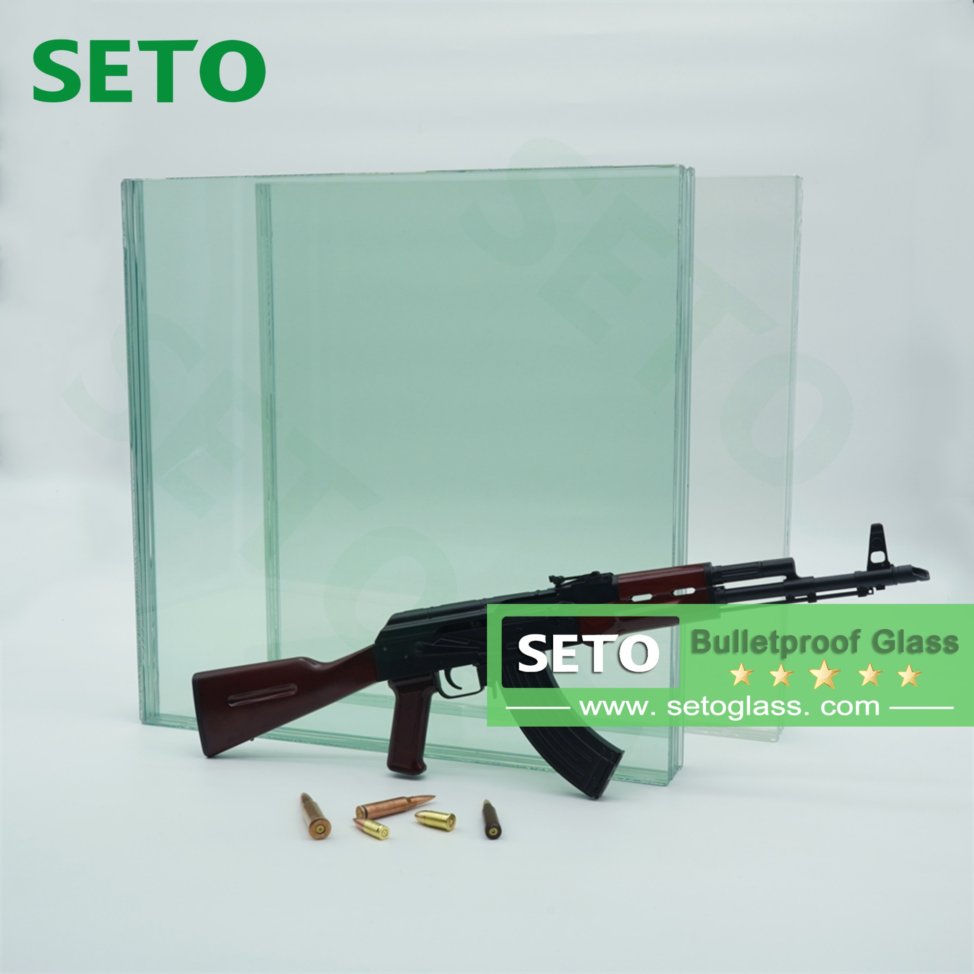 กระจกกันกระสุนนิรภัยนิรภัยกันกระสุนสำหรับรถยนต์