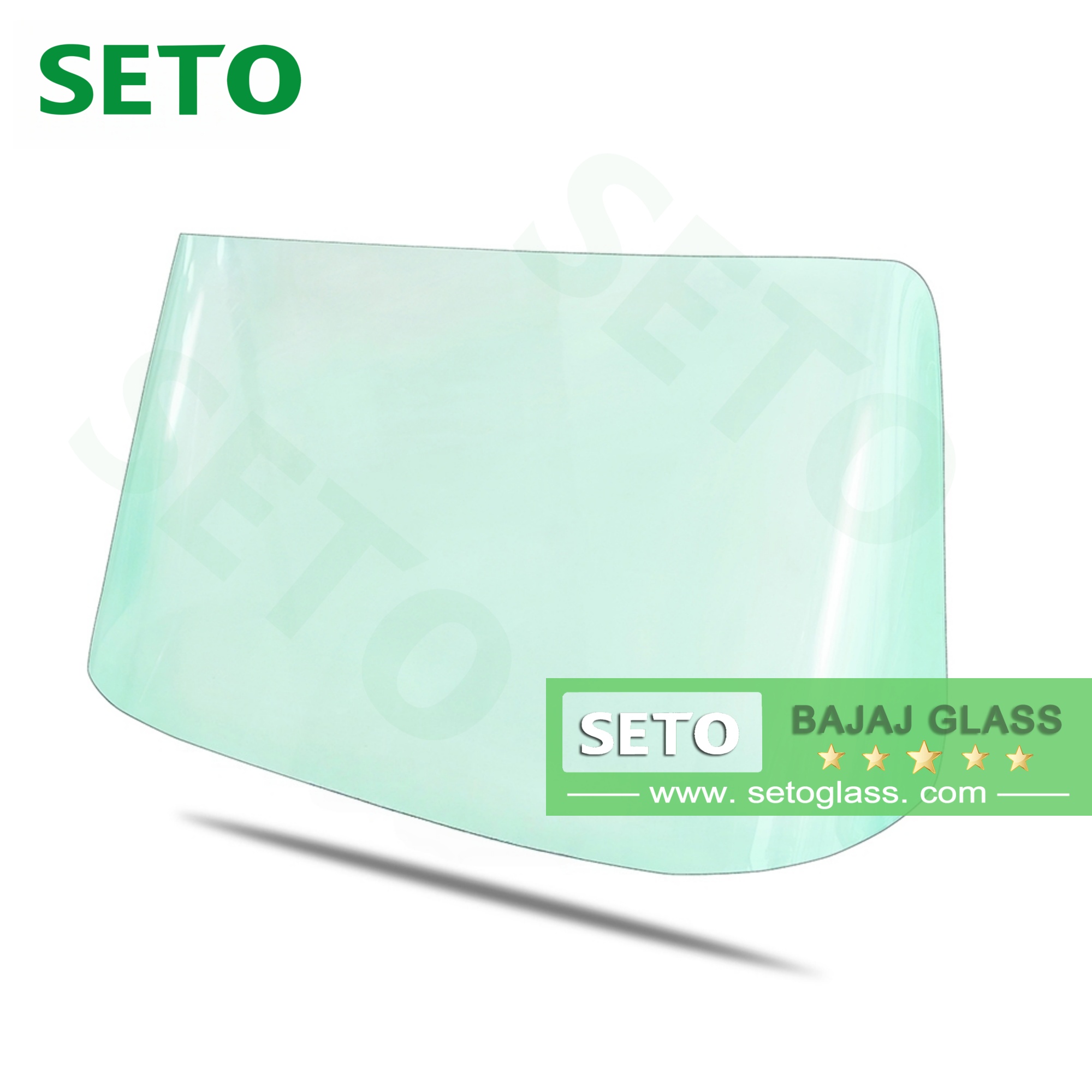 Bajaj Bajaj Three Wheeler Tricyle Windshield Glass Bajaj 225 กระจกหน้ารถ 